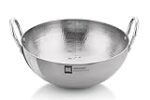 BERGNER BE Essentials 28 cm Hammered Kadai, 4.2 L Kadhai Without Lid, Thickness 2.2 mm Rs. 1990 – Amazon