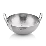 BERGNER BE Essentials 28 cm Hammered Kadai, 4.2 L Kadhai Without Lid, Thickness 2.2 mm Rs. 1990 – Amazon