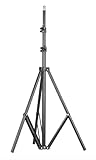 PICPRO 7feet(84inch) Lightweight & Portable Long Tripod Stand for All Mobiles & Cameras (Black) Rs. 179 – Amazon