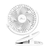 RR Signature Buddy Mini 110mm Portable Clip Fan | 4H Battery Rs. 499 – Amazon
