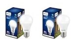 PHILIPS 22-watt LED Bulb Pack of 2 Rs. 300 – Amazon