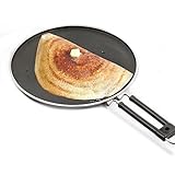 MILTON Pro cook Black Pearl Aluminium Non Stick Flat Dosa Tawa, 27 cm Rs. 686 – Amazon