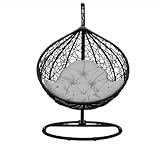 SPYDER CRAFT Single Seater Swing Chair with Stand & Cushion Rs. 8090 – Amazon