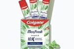 Colgate MaxFresh Mouthwash Sachet Stick, Antibacterial, Fresh Tea Flavour, On-The-Go Instant Easy Freshness Box of 24 Sachets x 12mL each (288mL) Rs. 194 – Amazon