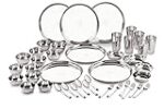 Neelam Stainless Steel 24 Gauge Premium 42 Pieces Dinner Set Rs. 1709 – Amazon