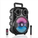 Tronica CARWAAN 30W Wireless Portable Bluetooth Karoake Party Speaker with Remote| & Wireless Mic Rs. 1089 – Amazon