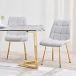 Home Centre Dining Chair Bianca Metal 2 Dining Chairs | Metal Dining Chairs for Dining Room|(Grey) 1 Year Warranty Rs. 4999 – Amazon