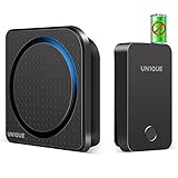 UN1QUE Wireless Door Bell for Home, Self-Powered Battery Free Cordless Calling Bell-1000ft Range with 38 Chimes,LED Light,4 Levels Volume (UB500 Black) Rs. 999 – Amazon