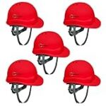 Robustt X Shree JEE Safety Helmet Executive Ratchet Type Adjustment, Protection for Outdoor Work Head Safety Hat with Sweat Band (Red, Pack of 5) Rs. 327 – Amazon