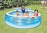 Intex Inflatable Swim Center Family Lounge Pool with Built-in Bench- 57190 Rs. 1931 – Amazon