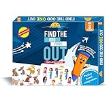 TOY ZONE Find The Odd One Out for Kids Ages 3+ Rs. 160 – Amazon