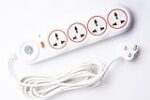 Nippo Surge Protector 4 Socket 1 Switch-2 mtr Rs. 150 – Amazon