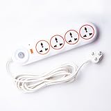 Nippo Surge Protector 4 Socket 1 Switch-2 mtr Rs. 150 – Amazon