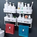 Get HOUSE OF VIPA Plastic Wall Shelves Kitchen Bathroom Shelf Rs. 117 – Amazon
