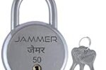 JAMMER Round 50 Lock and Keys, 6 Steel Lever, Single Locking (3 Keys) Rs. 59 – Amazon