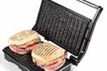 Get Salter Megastone Electric Health Grill & Panini Press 1000W Rs. 1099 – Amazon