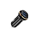 Dyazo 2.4 Amp Dual Port USB Car Charger Rs. 129 – Amazon
