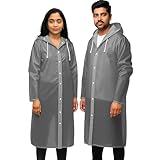 Allextreme EVA Waterproof Unisex Rain Coat Hooded Full Sleeves Rs. 199 – Amazon