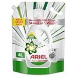 Ariel Liquid Detergent Front Load – 4L Rs. 498 – Amazon