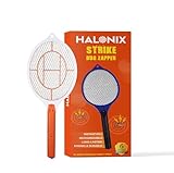 Halonix Bug Zapper Anti-Mosquito Racquet, Insect Killer Bat with Rechargeable 400 mAh Battery Rs. 253 – Amazon