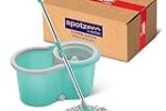 Spotzero By Milton Microfiber Wheely Spin Mop with Puller Handle Rs. 599 – Amazon