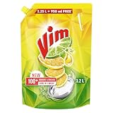 Vim Dishwash Liquid 3.2L Rs. 349 – Amazon
