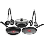 Pigeon by Stovekraft Pigeon Mio Nonstick Aluminium Cookware Gift Set Rs. 588 – Amazon