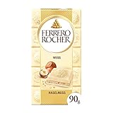 Ferrero Rocher Chocolate Rocher White Chocolate With Hazelnut Bar,90 Gram Rs. 350 – Amazon