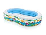 Intex Swim Center Inflatable Paradise Seaside Kids Swimming Pool, Blue Rs. 1266 – Amazon