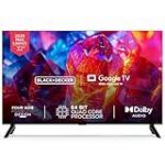 BLACK+DECKER 80 cm (32 inches) A1 Series HD Ready LED Smart Google TV BXTVGU32HD2841ATIN (Black) Rs. 8099 – Amazon