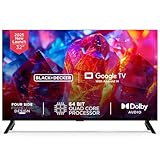 BLACK+DECKER 80 cm (32 inches) A1 Series HD Ready LED Smart Google TV BXTVGU32HD2841ATIN (Black) Rs. 8099 – Amazon