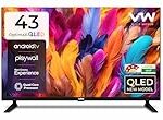 VW 109 cm (43 inches) OptimaX Series Full HD Smart QLED Android TV VW43AQ1 Rs. 12499 – Amazon