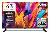 VW 109 cm (43 inches) OptimaX Series Full HD Smart QLED Android TV VW43AQ1 Rs. 12499 – Amazon