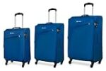 Carlton Lords – S03 Set of 3 (Cabin+Medium+Large) Trolley Bag, Cm | TSA | 4 Wheels | 3 Year International Warranty | Black Rs. 3927 – Amazon