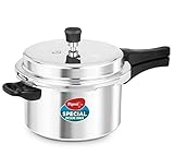 Pigeon by Stovekraft Aluminium Pressure Cooker 5 Litre Non Induction Base Outer Lid Cooker (Silver, 12737) Rs. 784 – Amazon