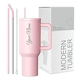 COMFYPOT Personalised with Your Name, 1200ml Tumbler with Straw – Handle Rs. 999 – Amazon