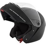 Studds Ninja Elite With Carbon Strip With Clear Visor Full Face Helmet -Black (L)