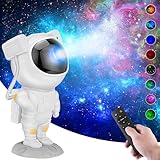 DesiDiya Astronaut Light Projector – 360° Galaxy Star Projector