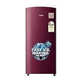 Midea 187 L 2 Star Direct Cool Refrigerator (MRD187I2XPAW, Wine, 2025 Model) Rs. 8990 – Amazon