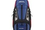 Gear Adventure 75L Extra Large Water Resistant Rucksack/Travel bag/For Men & Women(Navy – Red) Rs. 929 – Amazon