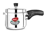 Pigeon By Stovekraft 14549 Induction Base Outer Lid Stainless Steel Pressure Cooker,3 Liters,Silver Rs. 899 – Amazon