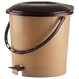 Kuber Industries Plastic Pedal Dustbin With Handle Rs. 124 – Amazon