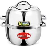 iBELL 1 kilogram Premium Stainless Steel Steam Pot Rs. 1818 – Amazon