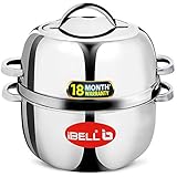 iBELL 1 kilogram Premium Stainless Steel Steam Pot Rs. 1818 – Amazon