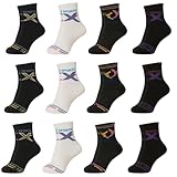 Btag Sports Ankle Socks for Men & Women Pack of 12 Rs. 160 – Amazon