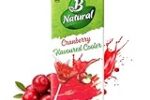 B Natural Cranberry Flavoured Cooler, 1L Rs. 65 – Amazon