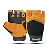 STAR X Gangster Punch Gym Gloves Brown for Men and Women Rs. 227 – Amazon