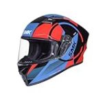 Smk Stellar Sports S01 Faro Helmet ISI Dot & Ece- 06 Certified Full Face Helmet with Anti Fog Clear Visor Helmet Rs. 3995 – Amazon