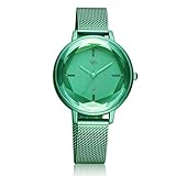 Fastrack Vyb Aurora Quartz Analog Green Dial Stainless Steel Strap Watch for Girls-FV60010QM03W Rs. 975 – Amazon