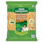 Tata Sampann unpolished Toor Dal 2 Kg Rs. 246 – Amazon